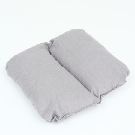 Stear with a pillow of a mowing, velvet, 50 x 40 x 23 cm, gray-6