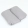 Stear with a pillow of a mowing, velvet, 50 x 40 x 23 cm, gray
