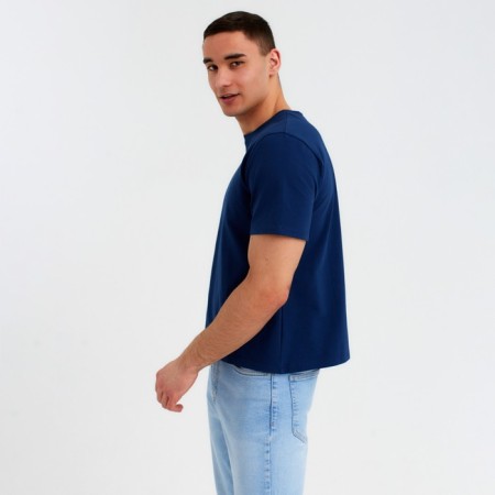 Men's T-shirt Minaku Regular Fit: Blue color, rr 54-2