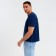 Men's T-shirt Minaku Regular Fit: Blue color, rr 54