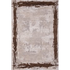 Rectangular carpet Karmen Hali Panama, size 234x340 cm, color Brown/Brown