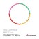 Hoop with rubber spikes onlitop, collapsible, D = 98 cm, 1.2 kg, Mix color
