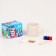 New Year's set for creativity. Drawing on the water: Ebru "Create your mug", Santa Claus, New Year