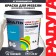 Enamel acrylic semi -water 220 "color" blue 0.9 liters
