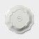 Porcelain dining plate Magistro "suite", D = 25.4 cm, white color