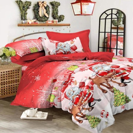 Bed linen 2p Galla, 180x220cm, 175x215cm, 70x70cm 2pcs Polisatin, 75 g/m