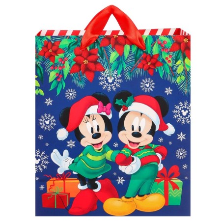 New Year. Gift package, 18x23x11.5 cm, packaging, Mickey Maus Mix-4