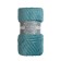 Texrepublic blanket, size 200x220 cm, turquoise color