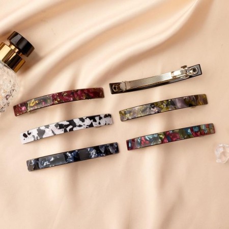 Hair hairpin "Orion" 9.5x1 cm, mix-1