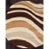 Oval Merinos Ultra carpet, size 150x230 cm, color-brown color