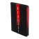 Leduced Diary A5, 160 sheets, Devente.note.realist, soft cover of artificial leather, color slice, Bullpower 70 g/m2, black