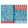 Set “Learning letters and numbers”: 2 books-rallys + reusable stickers + 2 markers, cars