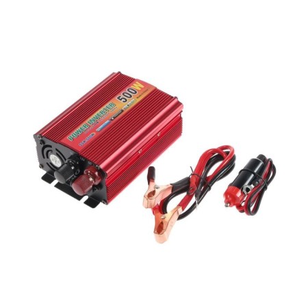 Voltage converter 12/220 V, 500 W, USB output