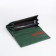 Women's wallet on magnet, green color