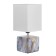Safari table lamp E27 40W violet 12.5x12.5x29 cm Risalux