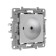 LEGRAND ETIKA 1-m, b/s outlet, with curtains, screw terminals, 16A, 250 V, aluminum