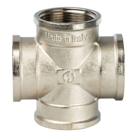 Cross Stout SFT-0031-000112, 1 1/2 ", internal/internal, nickelled brass-2