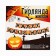 Garland on the tape on Halloween "Happy Halloween", pumpkin, length 250 cm.