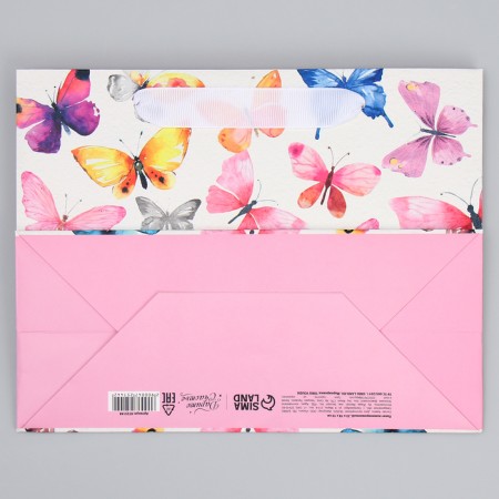 Gift Laminated Horizontal Package, Packing, “Fast with Happiness”, MS 23 x 18 x 10 cm-6