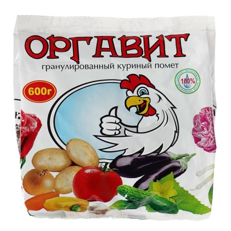 Fertilizer granular organic "Orphan", chicken, 600 g