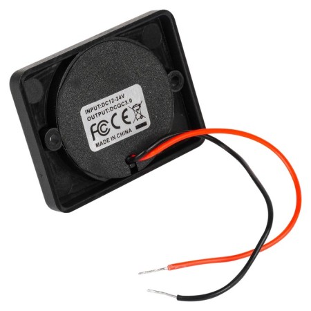 USB Obvilnaya Subacute with 2 ports (5V, Qc3.0+Qc3.0) AEBJ211-2