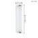 Gita 8W LED chrome 35x35x7.5cm