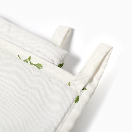 Set of kitchen. Ethel "Flower": mittens 20x27 cm, take 19x19 cm, sarzha 190 g/m2, 100% HL-3