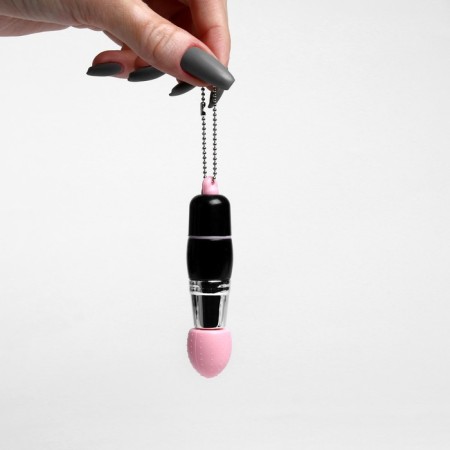 Vibrator-siders, 3 interchangeable nozzles, 1 mode, black-2