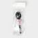 Spoon is a disposable plastic, 16.5 cm, black color, set 12 pcs