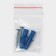 Bathroom shelf is angular 2-tier, 19 × 30 cm, chromium color