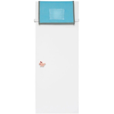 Organizer, children's suspension "Bear", 24x94 cm, blue-2