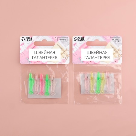 Fish "fish", 3 cm, 5 pcs, color mix-3