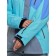 Ski jacket female winter, size 58, blue color