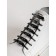 Braus laces silicone, black