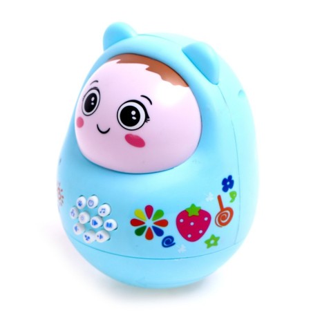 Musical Nevalyashka "My Baby", Sound, Light, Blue Color-1
