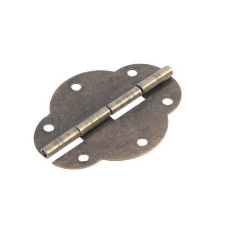 Iron loop, 46x34x0.4 mm, bronze color, 100 pcs