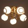 Bell chandelier 5x40W E27 Gold Model: 2612356