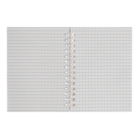 A6 notebook, 80 sheets on the crest, cover of laminated cardboard, mix-6
