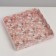 Cookie box, confectionery packaging with PVC lid, “flowers”, 18 x 18 x 3 cm