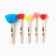 Drawing brush sponge set of 5 pieces, colored, curly "cat-articulate"
