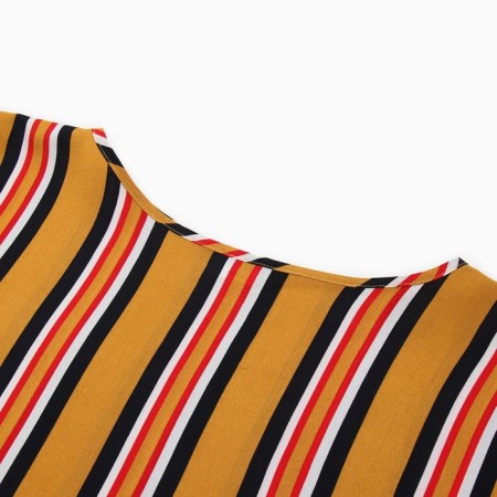 Women's dress Minaku: enjoy yellow color, size 46-48-5