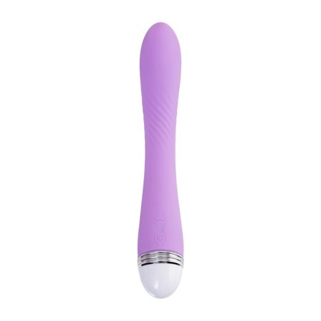 Vibrator Flovetta by Toyfa Lantana, silicone, purple color, 22 cm-1