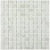 Glass mosaic Bonaparte Mia White (Matt), 300x300x4 mm