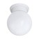 Duralo lamp, 1x28W E27, white color