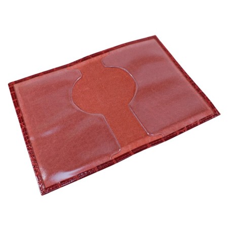 Cover for passport, red color-1