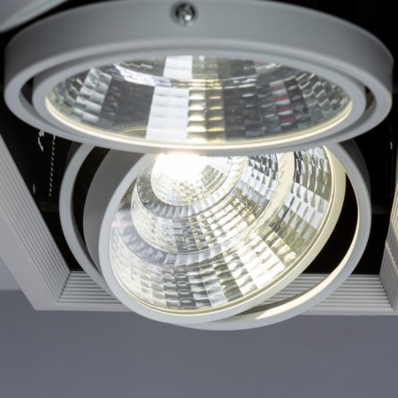 Cardic lamp Arte Lamp Merga A8450PL-3WH, LED, 3x75 W, 18.5x50x14 cm, 7200 lm, white-2