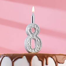 Candle for the cake the number 