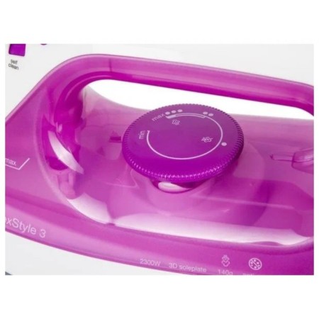 Iron Braun SI3030PU, 2300 W, ceramic sole, 45 g/min, 270 ml, white-pink-4