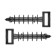 Dowel "bison" dhhs, under the clamp them, nylon, 6x35 mm, 100 pcs