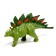 The set of metal machines "Dino Park", with dinosaurs, shoot bullets, mix